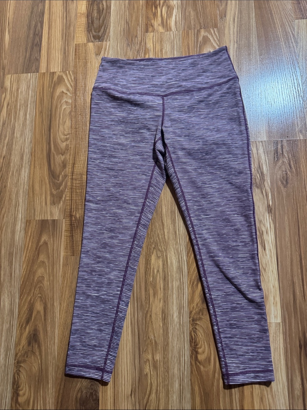 Athleta Striped Cropped Leggings Medium